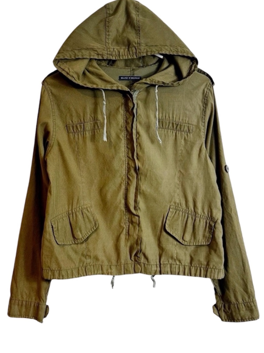 Brandy Melville Khaki Green Utility Cargo Jacket